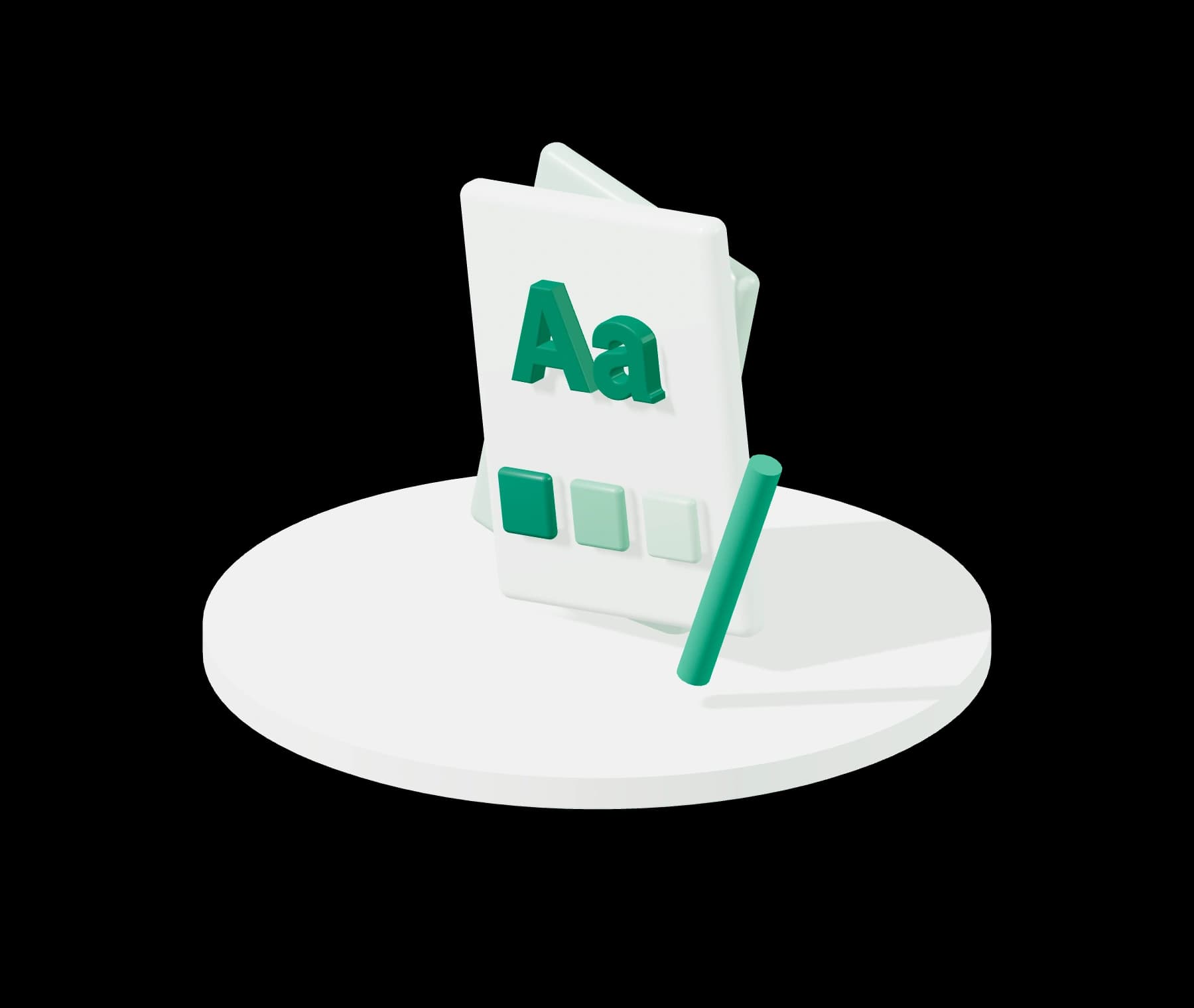3D illustration for branding & creative design