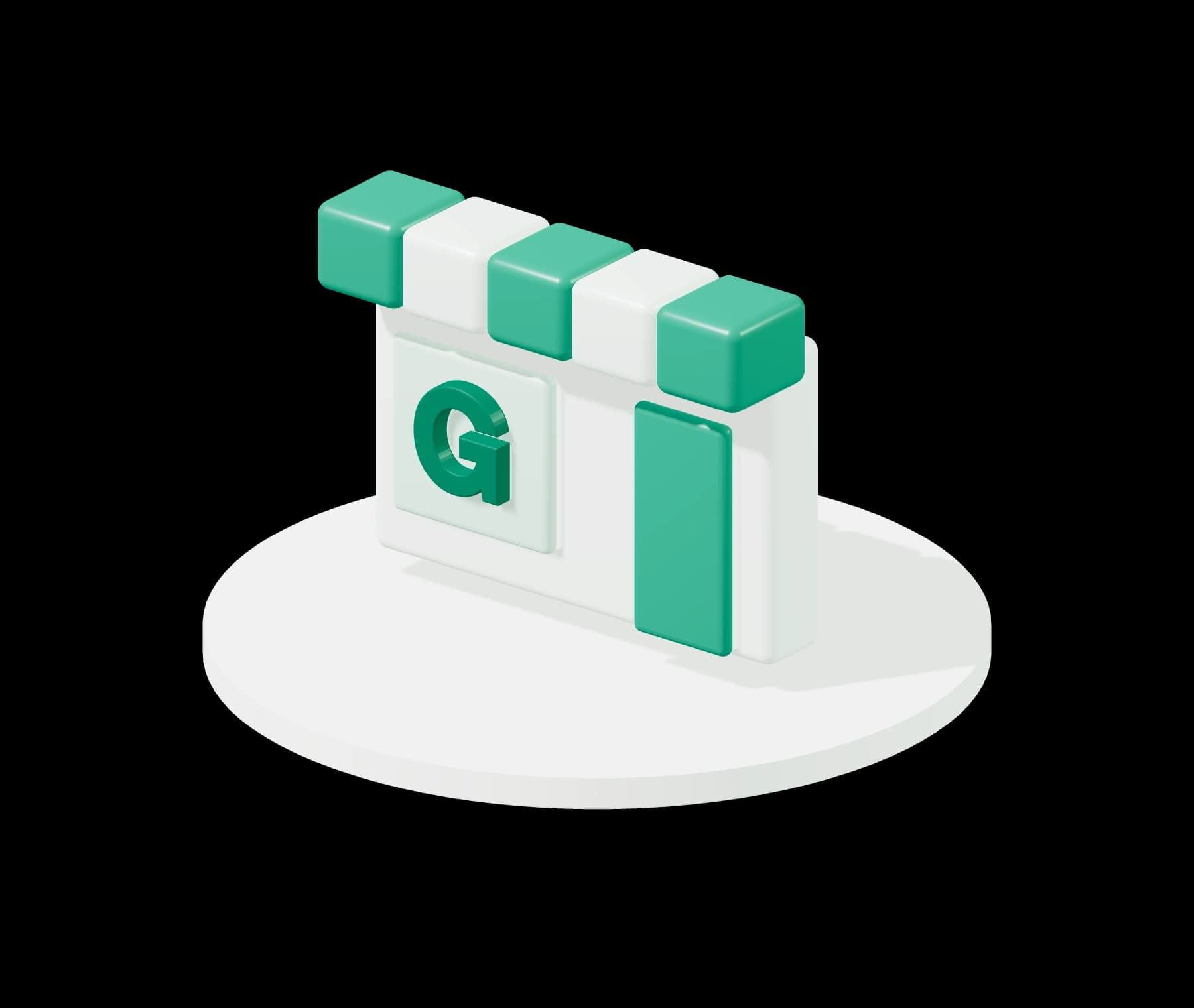 3D illustration for google business profile